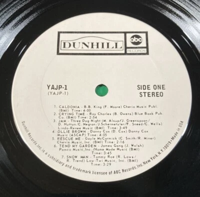 Dunhill ABC Records White Label Promo Sampler Various Artists ( 1971, Vinyl LP) - Image 1 of 4