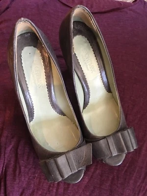 SPORTMAX серый каблуки насос женщин размер 40-8,5 сделано в Италии GUC - Изображение 1 из 4