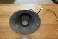 Vintage Horn Siren University 1B-A8 Speaker w/ Mount. Bell shaped- 25w 8ohm