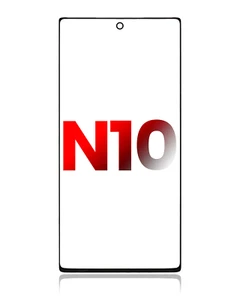 Vetro anteriore 2 in 1 con OCA preinstallato compatibile per Samsung Galaxy Note 10 - Foto 1 di 2