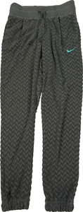 Nike dunkelgrüne Damen-Jogginghose Sportswear Everyday strukturiert hoher Bund - M - Bild 1 von 4