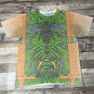 Bassnectar 衬衫成人大号复古全印花 00s 音乐 EDM 舞蹈 DJ 标志 — 第 1/4 张图片