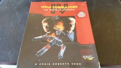 rare Big Box  PC GAME wing commander 4 the price of freedom 6 disc - Image 1 of 4