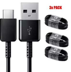 3x 3ft OEM Type C USB C Cable Fast Charging Quick Charger Cord For Samsung Note - Picture 1 of 4