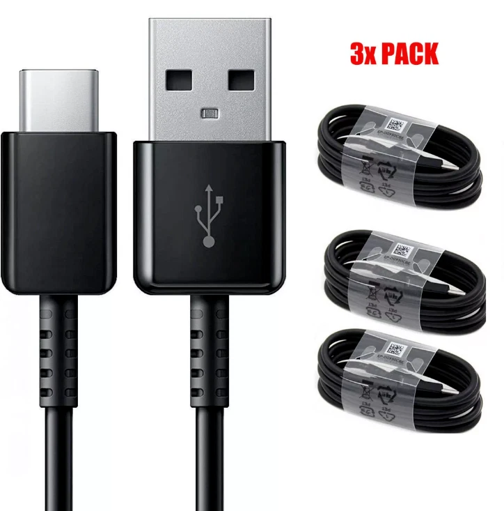 3x 3ft OEM Type C USB C Cable Fast Charging Quick Charger Cord For Samsung Note - Image 1 of 4