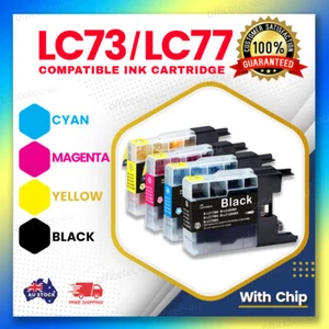 Non-OEM Ink Cartridge LC 40 LC-73 LC-77 XL For Brother DCP J525W J725DW J430W - Picture 1 of 10