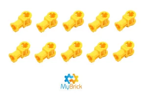 Genuine Lego® 10x Technic, Yellow Connector with Axle Hole - 32039 - Free Post - Picture 1 of 1