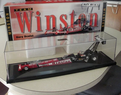 NHRA 1/24 GARY SCELZI 1999 WINSTON TOP COMBUSTIBLE CON ESTUCHE Foto 1 de 4