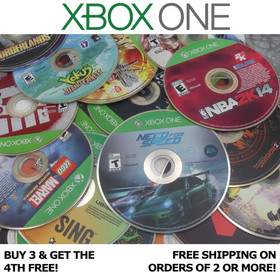 Loose Xbox One Games - Buy 3 & Get 1 FREE!