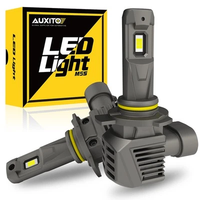 AUXITO 9012 HIR2 LED Bulb High Low Beam Headlights 120W 6500K White Super Bright - Image 1 of 4