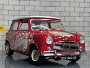 1:18 *RARE* KYOSHO MINI COOPER (LIVERPOOL FC) Classic RHD MODEL CAR Danbury Mint - Picture 1 of 8