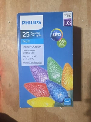 5 Phillips Christmas Lights String - Image 1 of 3