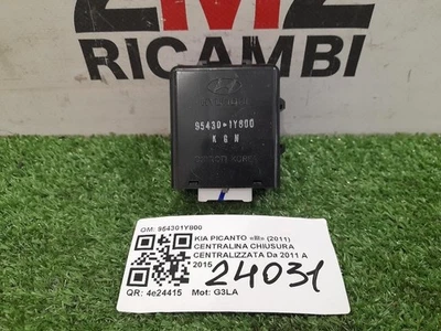 CENTRALINA CHIUSURA CENTRALIZZATA PER KIA Picanto 3° Serie 954301Y800 benzina 9 - Immagine 1 di 2