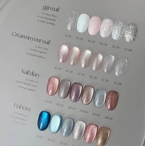 AURORA QUEEN MASTER 24 Colores Magnético Brillo Gel Esmalte de Uñas Set LovinK - Imagen 1 de 7