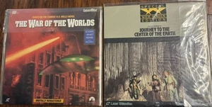 2 Lot The War Of The Worlds & Journey To The End Of The Earth LaserDisc Sci-fi - Bild 1 von 2