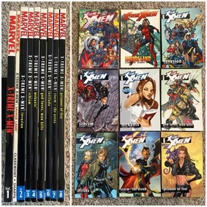 X-Treme X-Men Set Completo 9 TPB 1 2 3 4 5 6 7 8 Savage Land - Mekanix Storm 46 - Foto 1 di 20