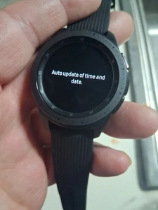 Samsung Galaxy SM-R810 42mm Midnight Black Smart Watch - Picture 1 of 7