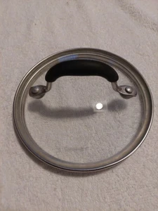 Cuisinart Replacement Glass Cookware Lid Inner Lip5-3/8" Outer Rim 6" - Picture 1 of 6