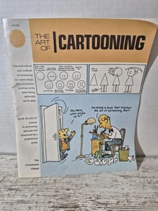 1976 The Art of Cartooning A Grumbacher Art Library Book How- To-Do- It Lessons - Picture 1 of 6