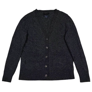 Pendleton Men's Washable Wool Cardigan Sweater Small Gray Knit Pockets Shetland - Picture 1 of 10