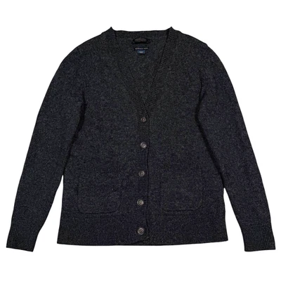 Pendleton Men's Washable Wool Cardigan Sweater Small Gray Knit Pockets Shetland - Image 1 of 4