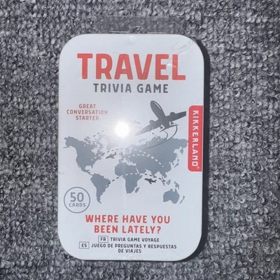 Kikkerland Travel Trivia Game - Image 1 of 2