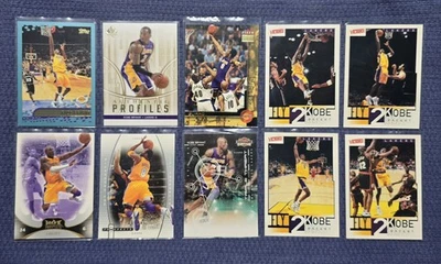KOBE BRYANT LOT of 10 CARDS ALL Cards Are MINT or BETTER Condition - Image 1 of 4