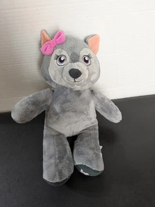 Build A Bear Great Wolf Lodge Violet der Wolf 12 Zoll Plüsch - Bild 1 von 5