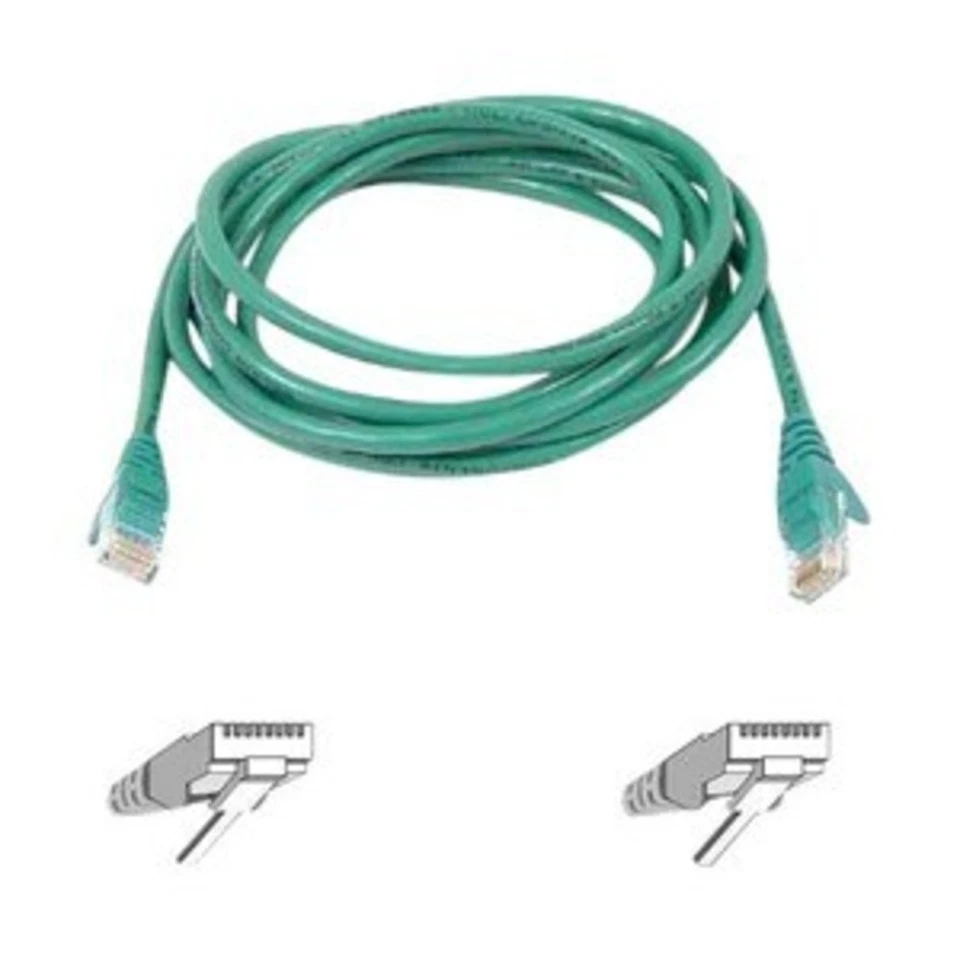 Belkin International Inc A3L980-25-Grn-S 25Ft Cat6 Snagless Patch Cable Utp - Image 1 of 1