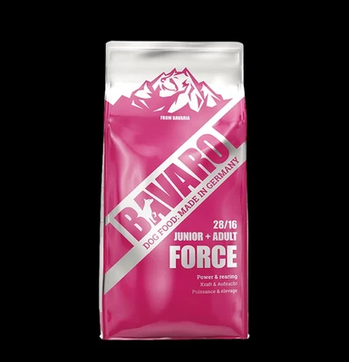 Bavaro Force 18 kg Trockenfutter Hundefutter Adult aktiv Vollnahrung ohne Zucker - Bild 1 von 2
