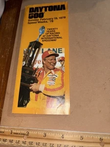 VTG 1980 Speed Weeks 80 Daytona 500 And 24 Hr Pepsi Challenge - NASCAR Brochure - Picture 1 of 5