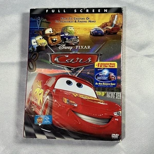 Disney Pixar Cars Full Screen Edition (DVD, 2006) Bonus Features Slip Cover NEW - Bild 1 von 4