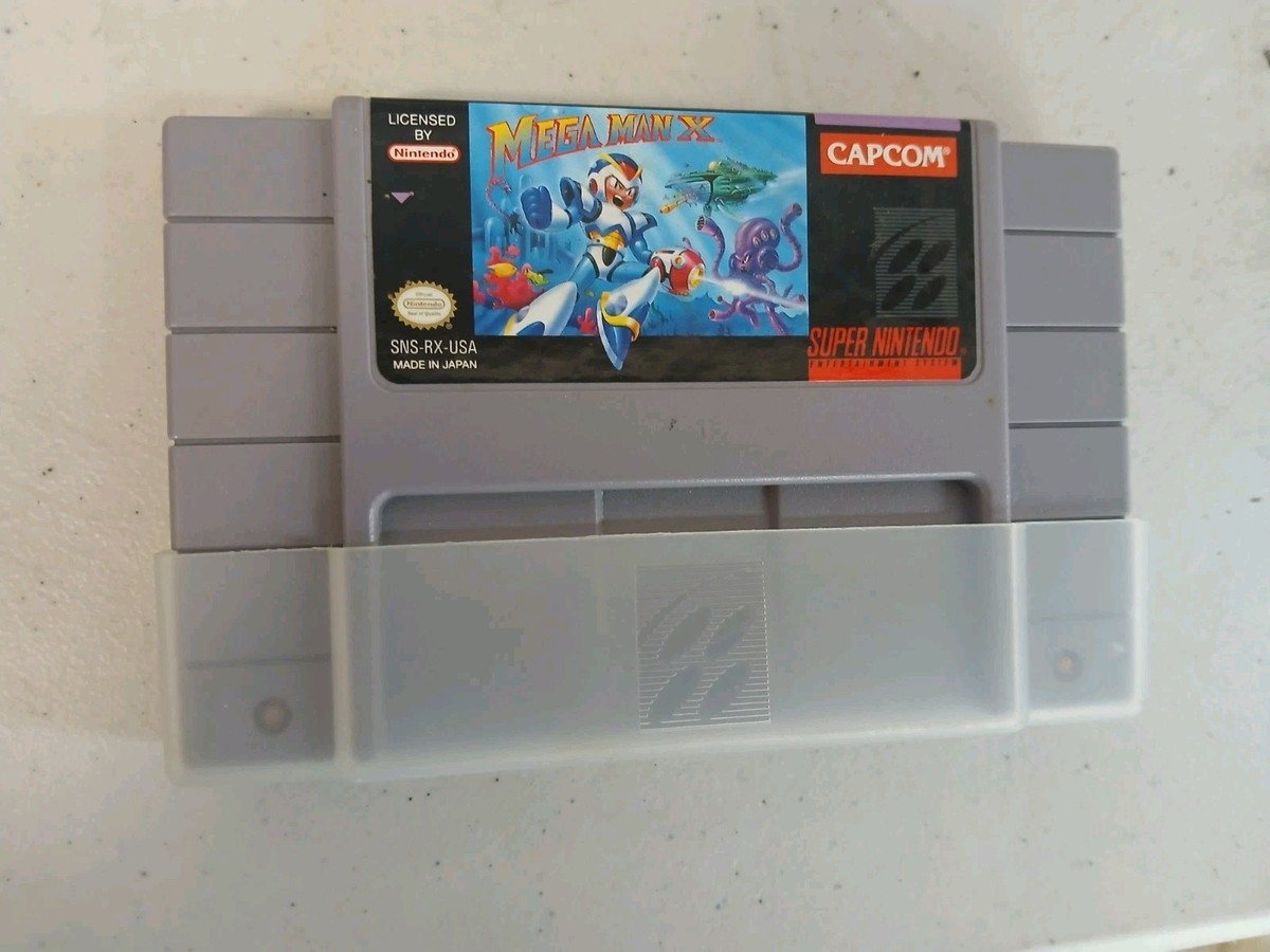 Mega Man X（ロックマンX ）【中古美品・SNES北米版】 ≪楽しい≫【中古】北米版 スーパーファミコン SNES Mega Man X
