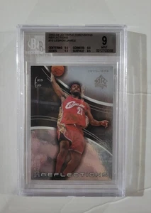 2003 Upper Deck UD Triple Dimensions Reflections LeBron James ROOKIE RC BGS 9 - Bild 1 von 2
