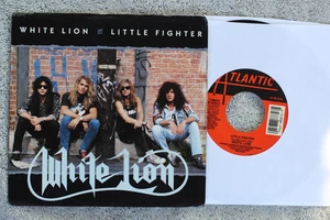 White Lion - Little Fighter - US Picture Sleeve PS 7" - Picture 1 of 2