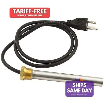 Allstar ALL76415, Kit Calentador de Inmersión Latón Natural 4.75In Piezas de Rendimiento Foto 1 de 4