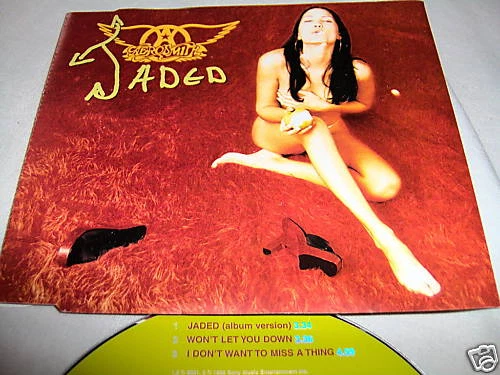 AEROSMITH-JADED/WON'T LET YOU DOWN/i DON'T WANT TO MISS A THING-MINT IMPORT CD - Image 1 of 1