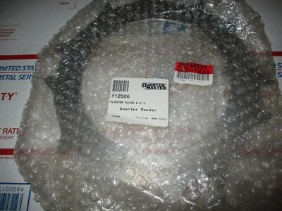 QUARTER MASTER 112506 STEEL FLOATER PLATE 8.5 V 6 INNER DIAMETER FREE SHIPPING - Image 1 of 2