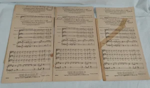 How Beautiful Upon The Mountains SSA Women's Voices Sheet Music Harker Lot Of 6 - Picture 1 of 3