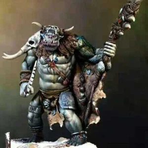 Orc Tribe Full Resin Figure Model Kit 1/24 Scale Unassembled Unpainted Toys - Picture 1 of 2