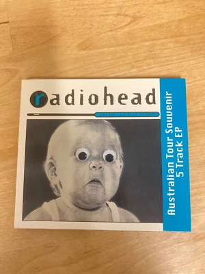 Radiohead - Anyone Can Play Guitar - EP RARE BLUE VERSION CD 1994 Hard to Find - Image 1 of 4