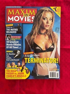 2003 MAXIM GOES TO THE MOVIES MAGAZINE - KRISTANNA LOKEN FRONT COVER - L 17072 - Foto 1 di 9