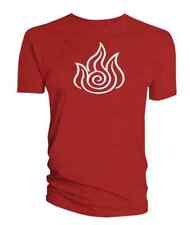 Avatar The Last Airbender Fire Element Official Mens T-Shirt (M) Red 👕 NEW 👕