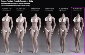 Figura TBLeague S23B escala 1/6 músculo femenino cuerpo sin costuras SUNTAN M busto - Imagen 1 de 1