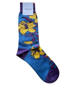 DUCHAMP Herren Lillie Floral Socke blau - Bild 1 von 3