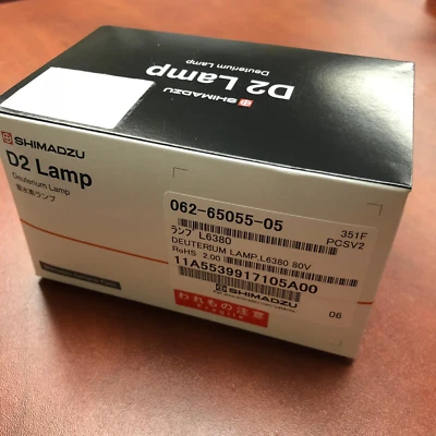 Lámpara de Deuterio Shimadzu 062-65055-05 para Espectrofotómetro UV, Genuina Nueva Foto 1 de 4