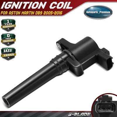 Ignition Coil for Aston Martin DB9 2005-2016 DBS Rapide Vanquish Vantage Virage - Image 1 of 4