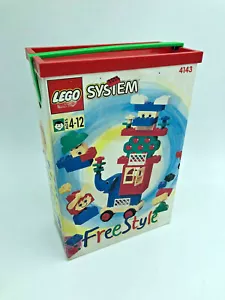 LEGO 4143 System Freestyle Box 1995 pezzo da collezione costruire vecchio raro rarità NUOVO - Foto 1 di 3