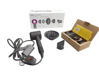 戴森Supersonic吹风机HD07熨斗/铁/紫红色5附件扩散器/阅读 — 第 1/4 张图片