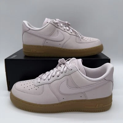Nike Mujer Talla 10 Air Force 1 PRM (DR9503 601) Entrenador de Correr Tenis Rosa Foto 1 de 4